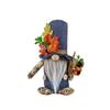 Thanksgiving Rudolph Plush Toy Pumpkin Harvest Festival Maple Leaf Faceless Dwarf Autumn Color Doll Figurine