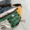 Harajuku retro kontrastowy kolor modna marka torba na klatkę piersiową damska niszowy design torba listonoszka męska sportowa rekreacyjna saszetka
