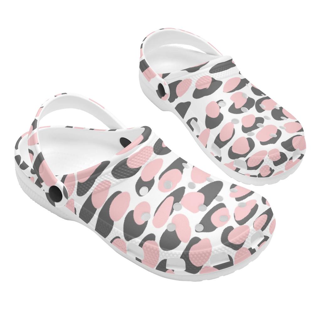 Graphic Printed EVA Clogs Women Men Breathable Lightweight Easy Slip On Casual Shoes Soft Summer Sandals Easy Daily Wear