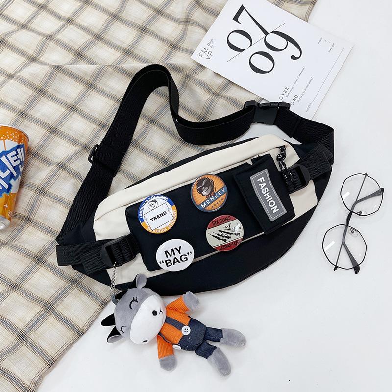 Chest Bag Men Casual Shoulder Bag Boys Small Backpack Trend Messenger Bag Men New Purse