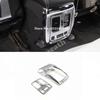 For Jeep Grand Cherokee WK2 2014-  ABS Chrome Steering Wheel Door Bowl Window Lift Button Gear Box AC Vent  Seat Back Cover
