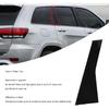 Rear Door C Pillar Trim Window C Pillar Cover Trim Applique Replacement for Jeep Grand Cherokee 2011-2021 (Right: 57010448, 57010448AK, 57010448AJ,)