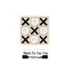 Wooden Tic-Tac-Toe Board Game for Kids: Educational Toy for Early Learning and Logical Thinking Development