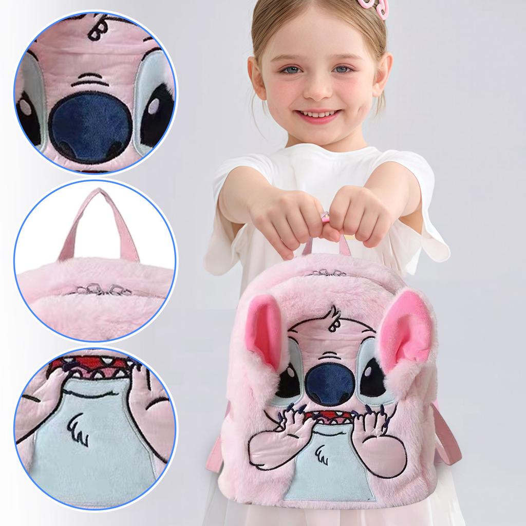 Backpack Plush Backpack Cute - Furry Backpack Cartoon Small Backpack Anime Blue Modern Bag Backpack Gift