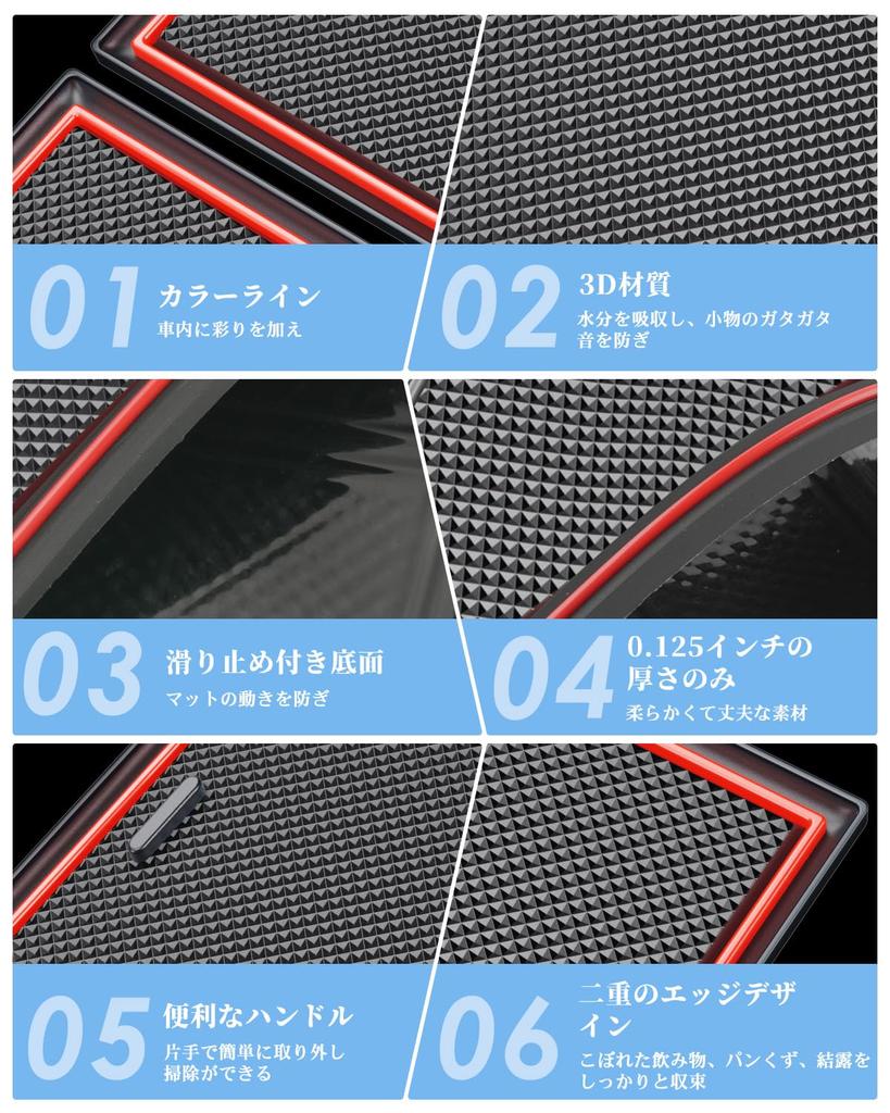 WEIPIN Toyota Sienta 10 Ekskluzywna Gumowa Mata Wewnętrzna Gumowa Mata Ochrona przed Plamami Sienta 3. Generacji Trwała Redukcja Hałasu Łatwa w Instalacji Nowa