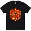 Burnin Up Retro Vintage Flames Graphic Unisex T-Shirt