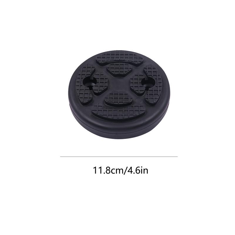 Car Hoist Lift Pads Jacking Round Arm Pads Anti-Slip Car Truck Hoist Rubber Arm Pads Heavy Duty Jacking Lift Pads For Car
