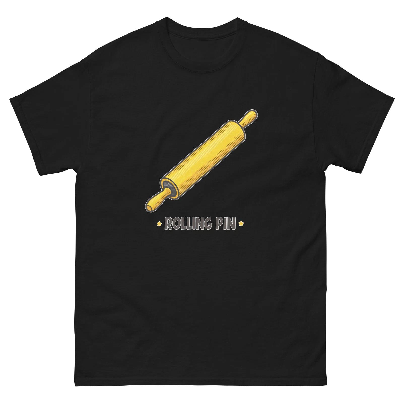 

Rolling Pin Kitchen Home Cooking Culinary Utensil T-Shirt XL