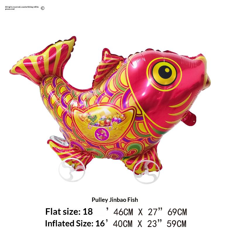4D Cartoon Foil Balloons Elephant Stand Walking Balloon With Wheel For Kids Birthday Party Decoration Baby Shower