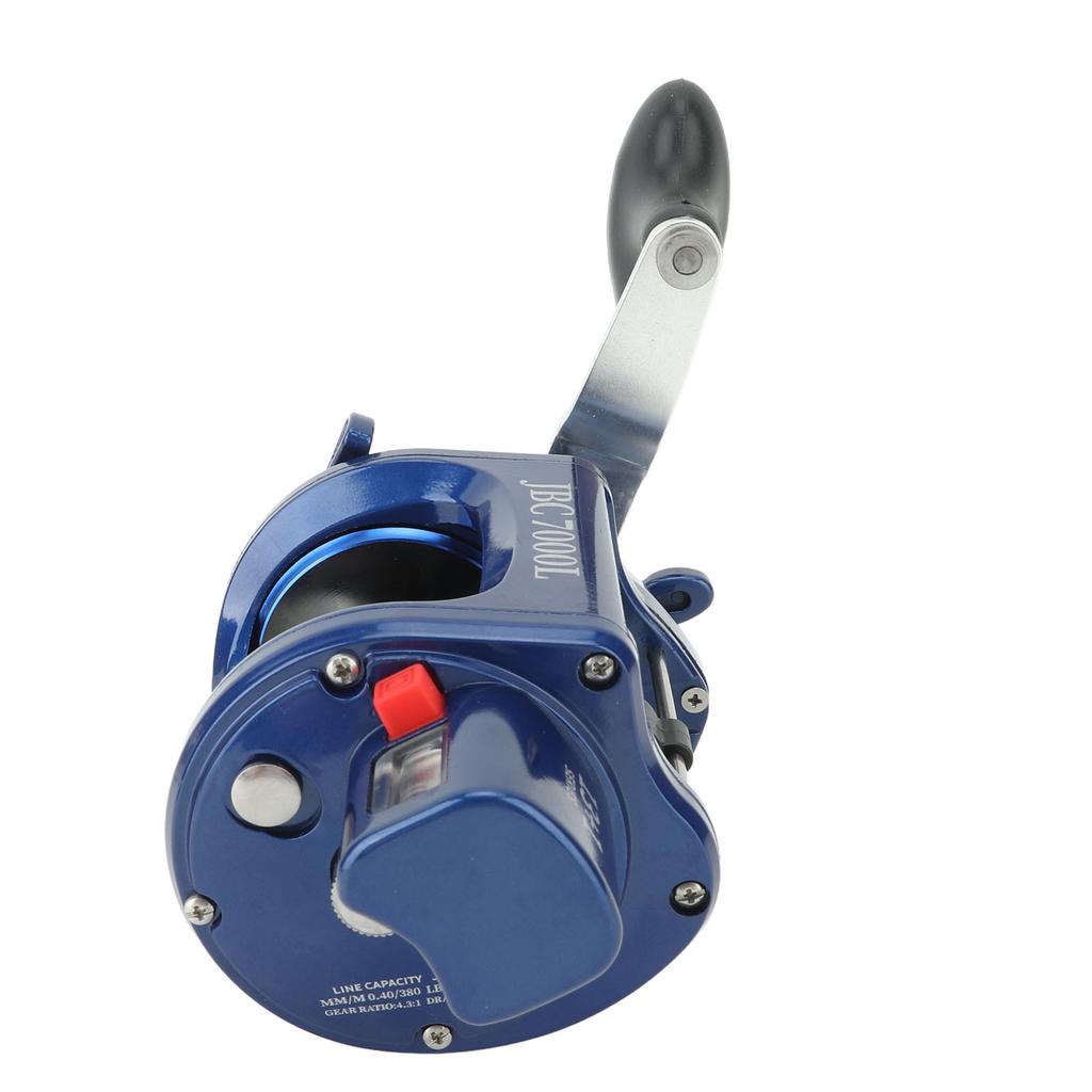 Baitcasting Fishing Reel Round Baitcaster Reel Smooth Powerful Saltwater Inshore Surf Trolling Reel JBC7000L