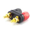 1Pcs Red Black Banana Plug Connector  for Audio Amplifier Speaker Audio Port Wiring Connection