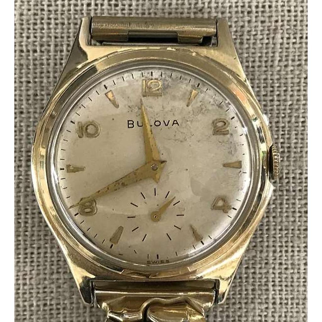Used BULOVA L7 B982350 (Fudo) Manual winding watch
