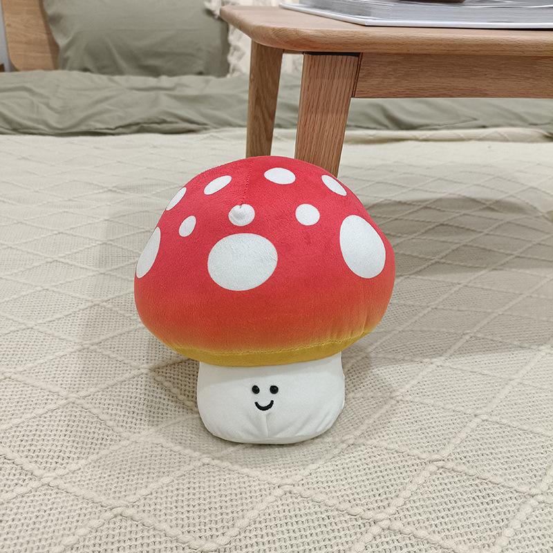 

Cute cute expression mushroom doll plush toy small mushroom doll children soothing doll birthday gift 20*18cm（0.16kg）
