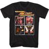 Zz Top - Top-Alben - Kurzarm - Erwachsene - T-Shirt