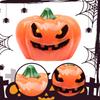 20 Pieces Halloween Miniature Pumpkin Figurines Desktop Ornament Resin Sculptures Crafts