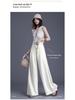 Brand Women's High-Waisted Wide-Leg Trousers - 2026 Spring/Summer Collection: No-Iron, Fashionable, Loose-Fit Casual Pants