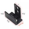 Bottom Barn Door Guide Swing Stop Carbon Steel Hardware