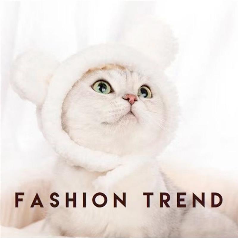 1/2/3PCS Funny Panda Hat For Pet, Warm , New Year Party, Christmas Cosplay Accessories, Photo Props, Headwear For Dog And Cat