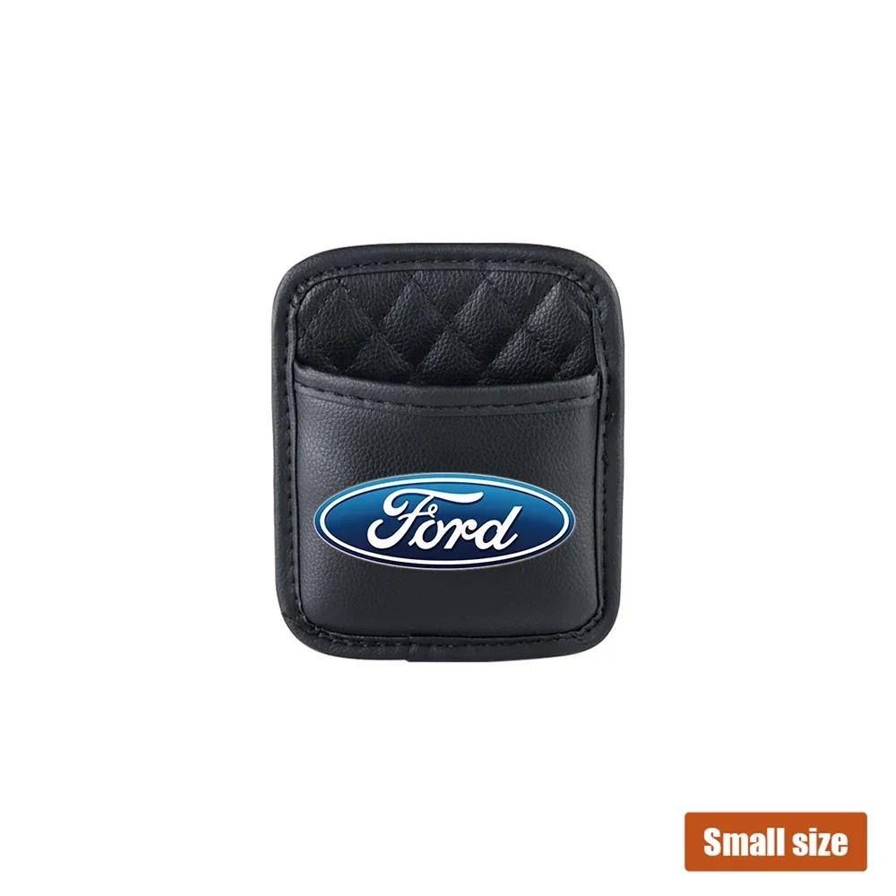 

Car Sticker 2026 Ford New 2025 Hot Car Seat Back Storage Multi-Pocket Auto Organizer For Ford Fiesta Mondeo Fusion Explorer Esca