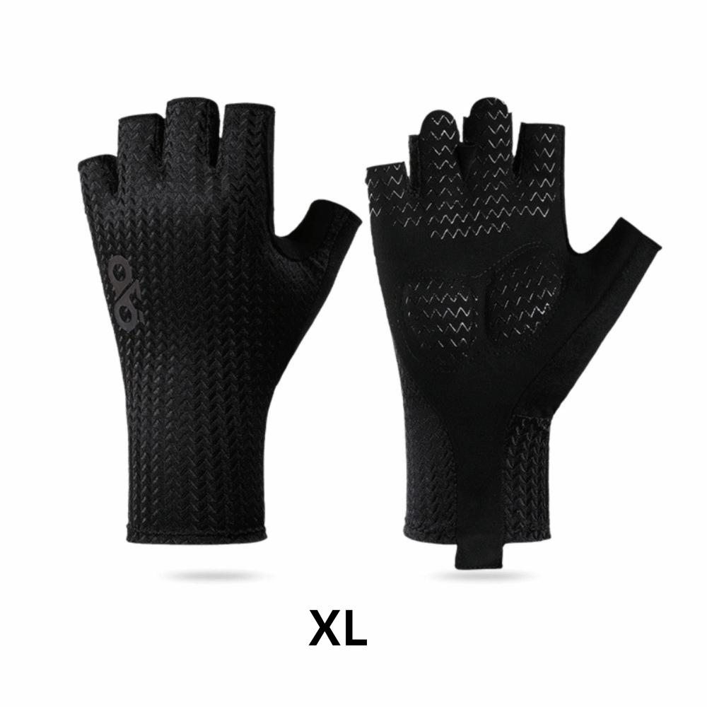 Atmungsaktive Fahrradhandschuhe Anti-Rutsch Rennradhandschuhe Sommer Halbfingerhandschuhe Kühlende Sportausrüstung