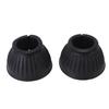 1 Pair Horse Bell Boots Comfortable Rubber Bell Boots Equine Hoof Protector for Riding Training Equestrian Supplies S