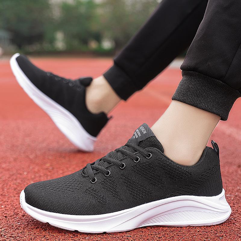 Scarpe da corsa vulcanizzate da uomo, scarpe da tennis leggere casual unisex, scarpe sportive atletiche, scarpe da ginnastica traspiranti alla moda