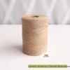 Retro DIY Jute Seil: Dekorative Beleuchtung, Etikettenbindung & Weben