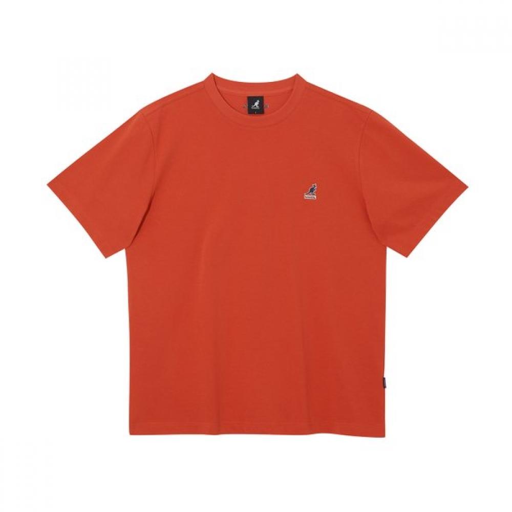 Kangol Classic Logo ShorT Sleeve T shirT 2764 Orange XL