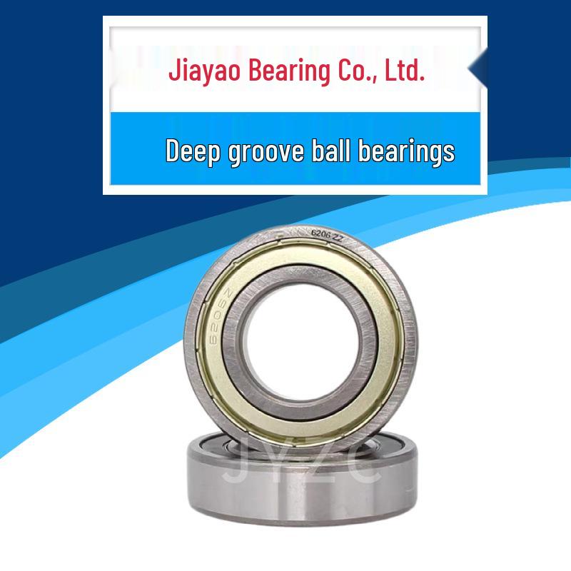 6204 Class 0 Deep Groove Ball Bearings for Electric Bicycle Motors