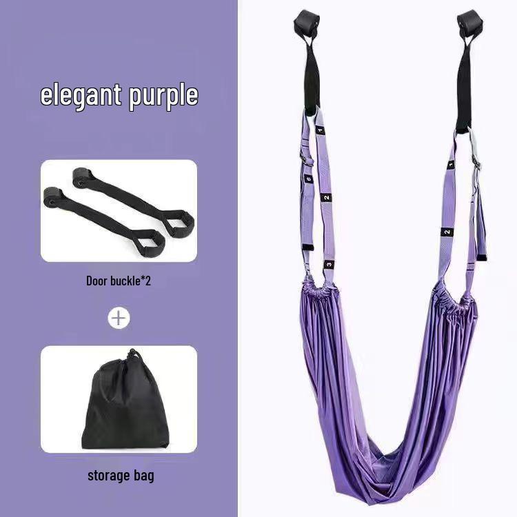 Aerial Yoga Rope Hammock for Lumbar Extensions & Handstands