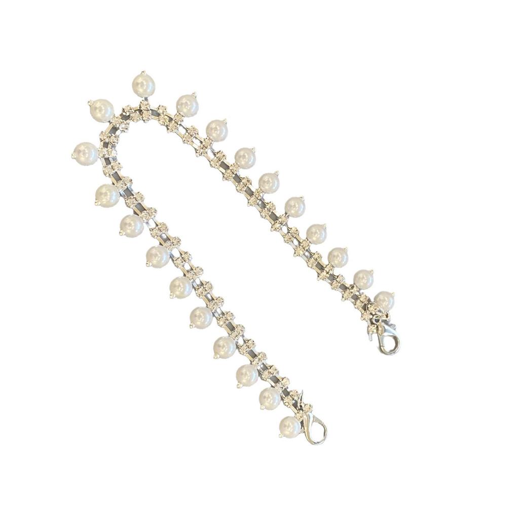 Multifuntional Removable Shoe Accessory Heel Ornament Girl Stylish Shoe Clip Beaded Shoe Charm Detachable Heel Accessory