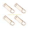 92MF 4Pcs Zippers Puller Replacements Detachable Zippers Puller Sliders for Clothing