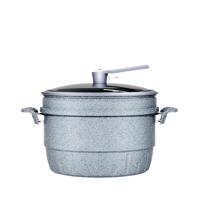 

IBF Maifan Stone 3-Piece Steaming Soup Pot Set