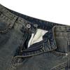 Moa Rack Cargo Mini Skirt (Washed Jean)