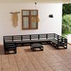 Garden Furniture Set 11 Pcs Solid Pine Wood