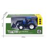 Grande Trattore Blu Giocattolo Radiocomandato Little Farmer Bulldozer