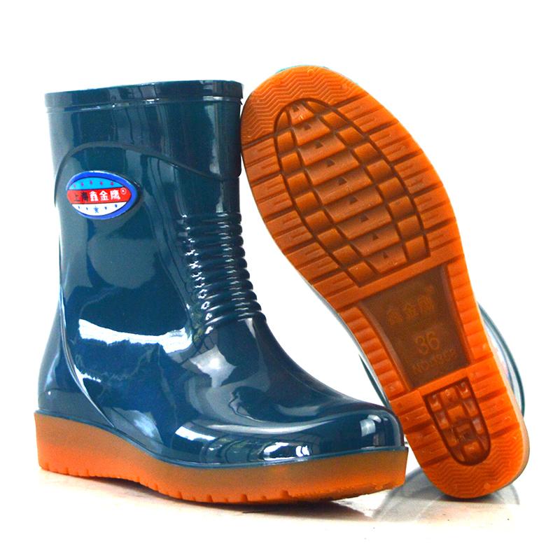Floral Farm Boots Waterproof Winter Plastic Shoes Outdoor Low Cut Women Rain Boot  Shoe Rainy Boots Water Resistance