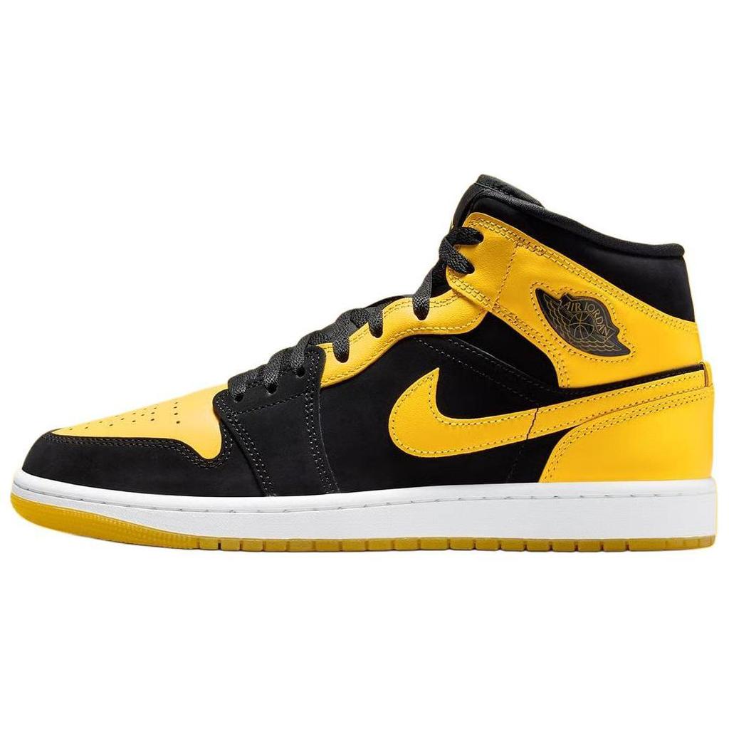 Air Jordan 1 Mid SE New Love 2025 Men Sneakers Yellow Black Varsity-Maize HJ6654-071