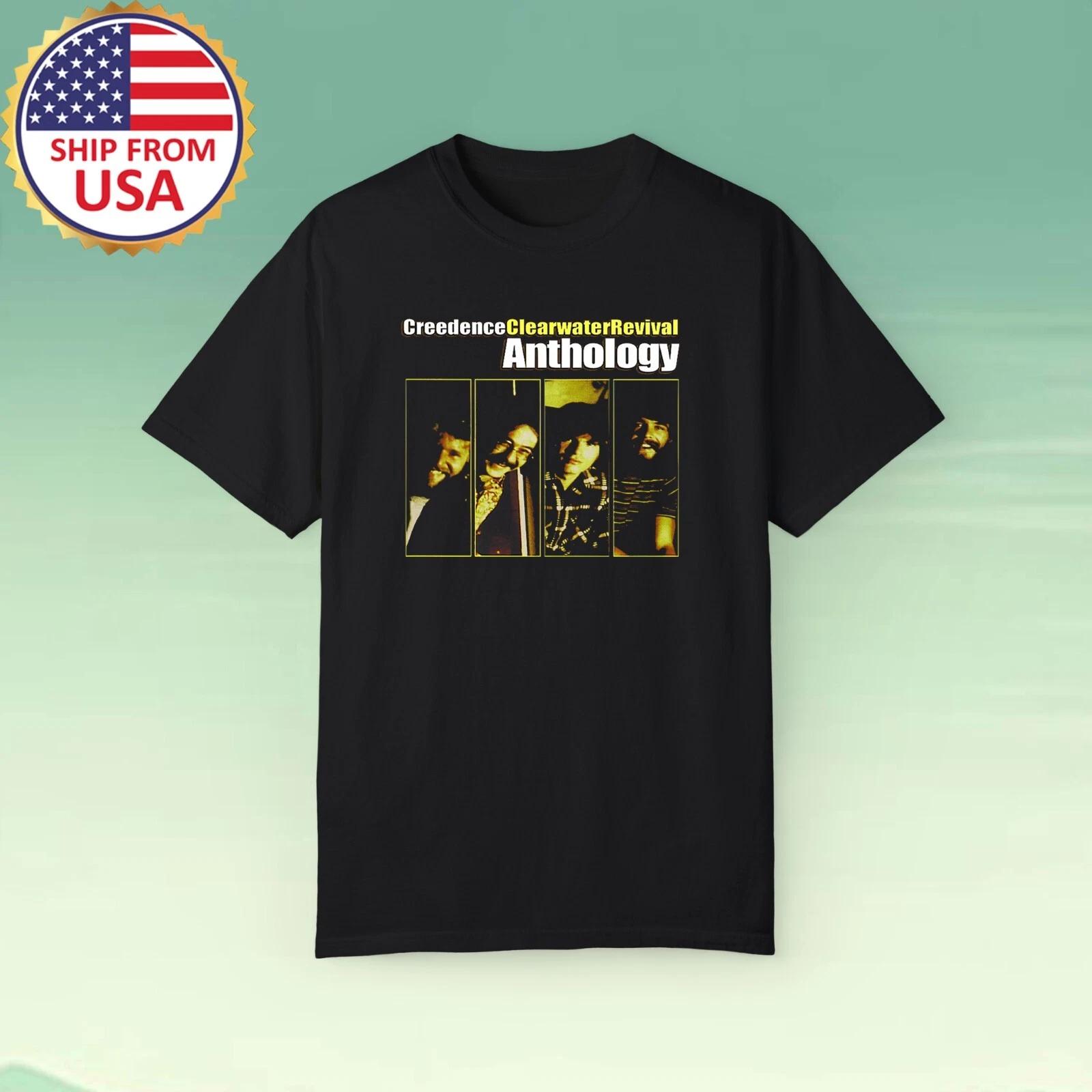 Creedence Clearwater Revival Anthology Men s Black Size S-5XL XL