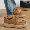 Fashion Men's Casual Shoes High Quality Leather Office Business Shoes Lace-up Man Loafers Breathable Walking Driving Footwear