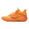 Li Ning Kids Basketball Star Energy 1 Comfortable Fashion Breathable Low Top Basketball Shoes Kids Sneaker Sunshine-Orange YKBV116-5