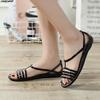 Jelly Shoes Women Sandals Clear Shoes Transparent Shoes Peep Toe Sandals Beach Shoes