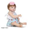 Soft Silicone Simulation Reborn Baby Dolls Artificial Infant Companion Doll