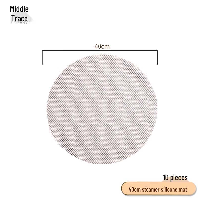 Zhongji Food-Grade Silicone Steamer Liners 40cm Diameter