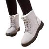 Women's cotton shoes autumn and winter new large size round head thick sole velvet thermal cotton shoes snow boots