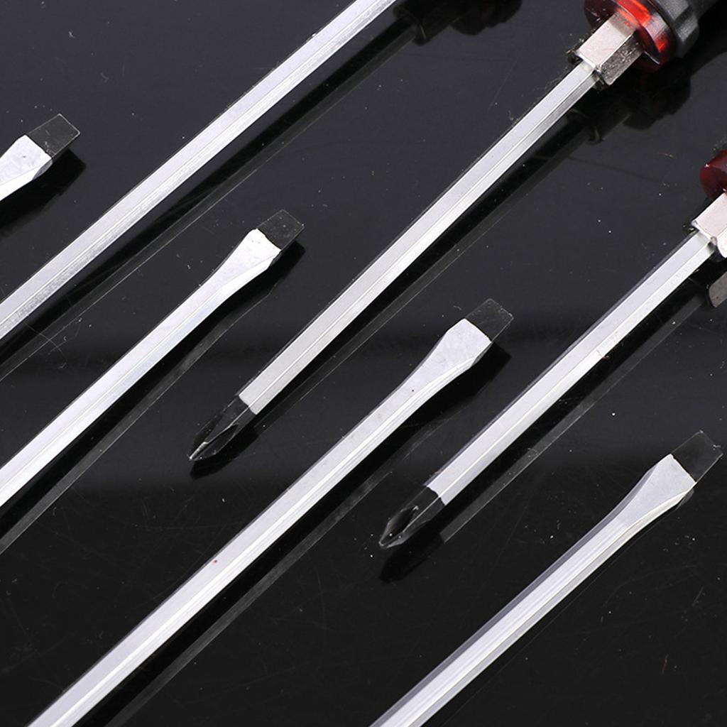 7Pcs Screwdriver Set High Strength Hardness Multifunctional Comfortable Hand Feeling Magnetic Screwdriver 7Pcs