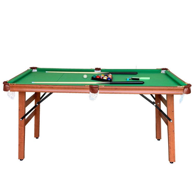 1.4m No-Installation Foldable Children's 3-in-1 Billiard, Ping Pong, Pool Table