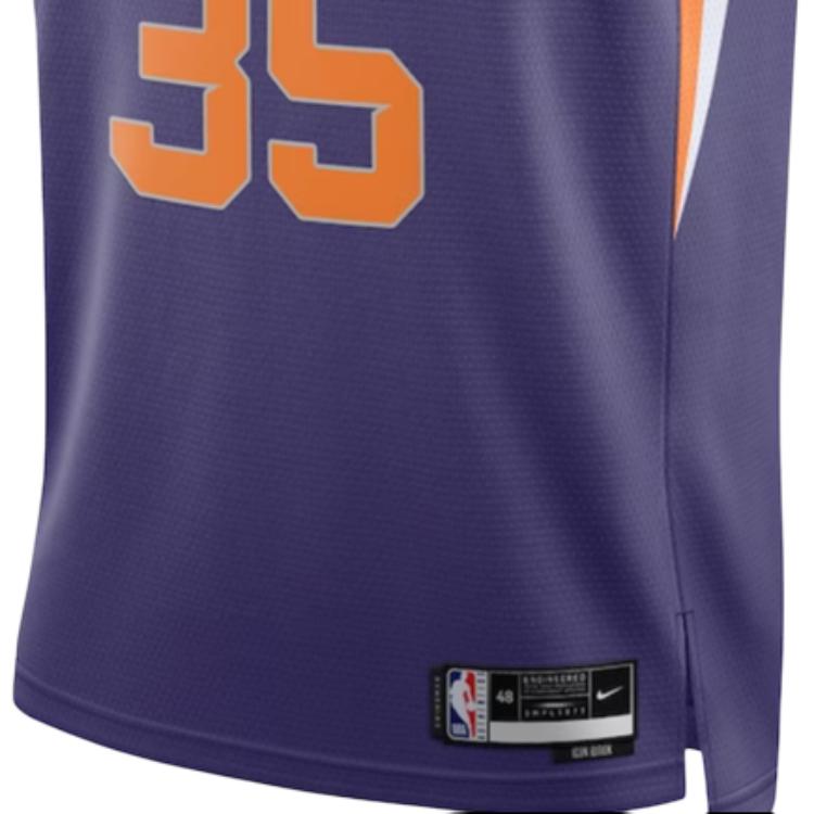 Nike NBA Regular Sleeveless Quick-Dry Breathable Team Print Basketball Jersey SW Fan Edition 22-23 Season Signature Limited Unisex Jersey FB1811-570