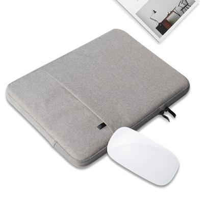 Laptop Sleeve Bags Laptop Pouch 14/15.6 Inch Zipper Soft Sleeve Water Repellent Shockproof Handbag