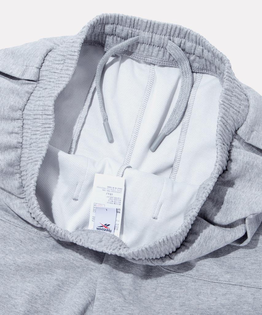 REEBOK Wide Sweatshirt Bermuda - Melange Grey